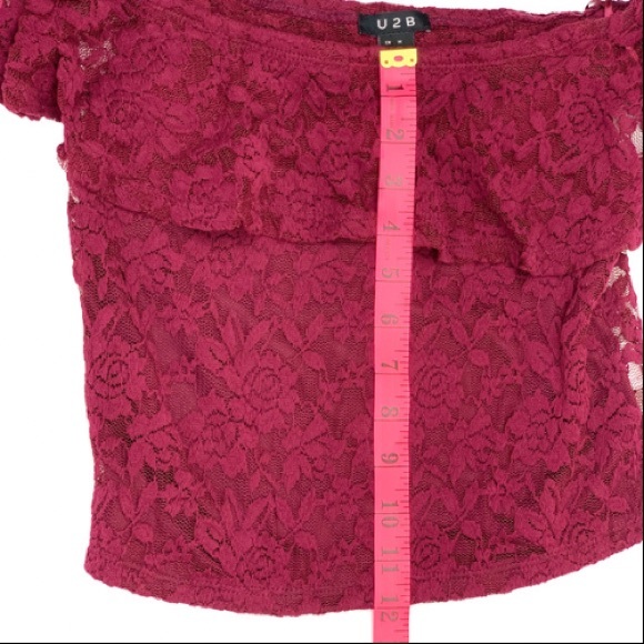 Urban Planet Off Shoulder Crop Top NWOT - Picture 3 of 5